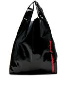 Raf Simons Shopping Bag In Black