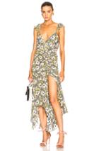 Veronica Beard Martine Dress In Yellow,foral,abstract,white