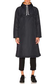 Comme Des Garcons Shirt Boys Polyester Coat In Blue
