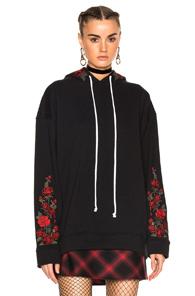Adaptation X The Chain Gang Bed Of Roses Hoodie In Black