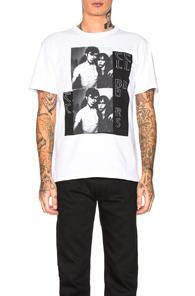 Raf Simons Couple Graphic Tee In White