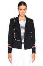 Isabel Marant Etoile Milford Navy Suits Jacket In Blue
