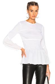 3.1 Phillip Lim Smocked Blouse In White