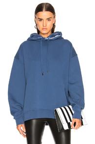 Acne Studios Yala Hoodie In Blue