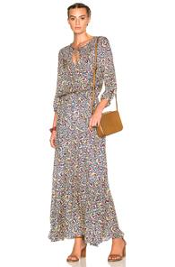 The Great Carousel Dress In Neutrals,floral