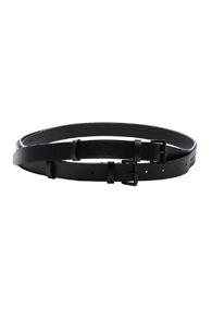 Ann Demeulemeester Leather Belt In Black