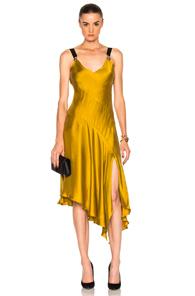 Prabal Gurung Asymmetrical Dress In Yellow