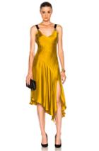 Prabal Gurung Asymmetrical Dress In Yellow