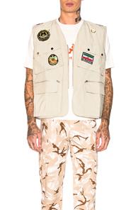 Paria Farzaneh Military Man Tactical Vest In Green