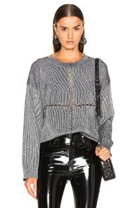 Rta Emmet Sweater In Metallic