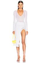 Jacquemus Notte Dress In White