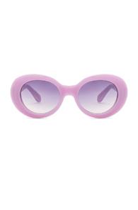 Acne Studios Mustang Sunglasses In Purple