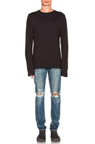 Blackfist Looong Sleeve Crew Neck In Black