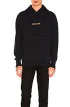 Aime Leon Dore Branded Kanga Hoodie In Blue