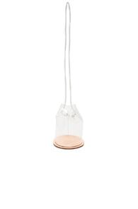 Building Block Disc Bag In White