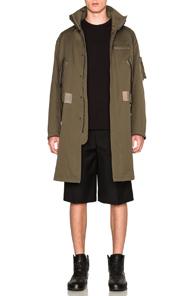 Calvin Klein Collection Laredo Parka In Green