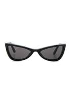 Balenciaga Slim Cateye Sunglasses In Black