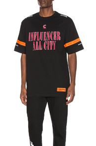 Heron Preston Influencer Tee In Black