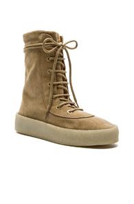 Yeezy Season 2 Crepe Boots In Neutrals