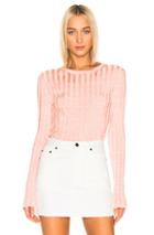 Acne Studios Sitha Sweater In Pink