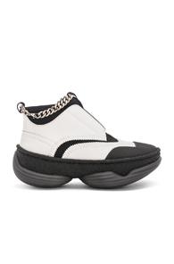 Alexander Wang Neoprene Slip On In Black,white