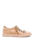 Toga Pulla Studded Suede Sneakers In Neutrals