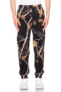 Alexander Wang Winter Camo Sweatpants In Abstract,black,brown
