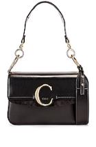 Chloe C Crossbody Bag In Black