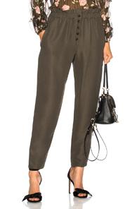 Ulla Johnson Owen Pants In Green