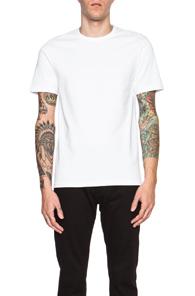 Acne Studios Eddy Cotton Tee In White