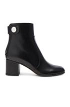 Gianvito Rossi Leather Boots In Black