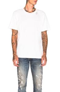 Saint Laurent Cards Tee In White