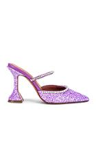 Amina Muaddi Gilda Mule In Purple