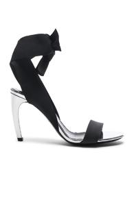 Proenza Schouler Tie Heels In Black