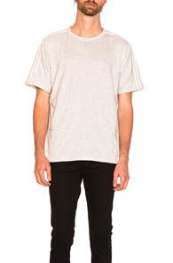 Adidas By Wings + Horns Tee In Gray