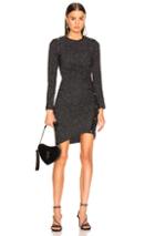 Veronica Beard Ira Dress In Black,metallics