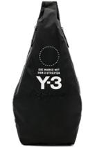 Y-3 Yohji Yamamoto Messenger Bag In Black