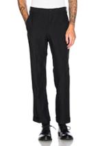 Comme Des Garcons Homme Plus Twill Pants In Black