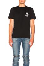 Givenchy Triangle Flag Print Tee In Black