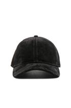 Rag & Bone Marilyn Baseball Cap In Black
