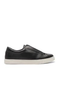 Fendi Logo Sneakers In Black