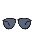 Marni Acetate & Metal Sunglasses In Black