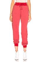 John Elliott Vintage Fleece Sweatpant In Red