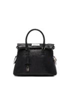 Maison Margiela Glitter Bag In Black,metallics