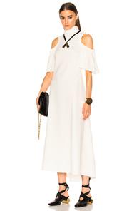 Ellery Deity Dress In White