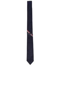 Thom Browne Shark Tie In Blue