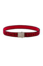 Givenchy Plate Buckle Belt In Red