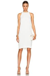 Christopher Esber Dakota Crepe Dress In White