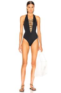 Sand & Blue Autie Swimsuit In Black
