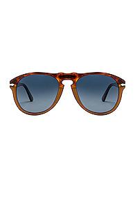 Persol Po0649 In Brown,blue